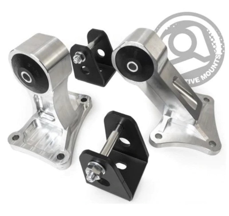 Innovative 00-09 Honda S2000 F-Series Black Aluminum Mounts 85A Bushings (No Trans Mount) Engine Mounts Innovative Mounts