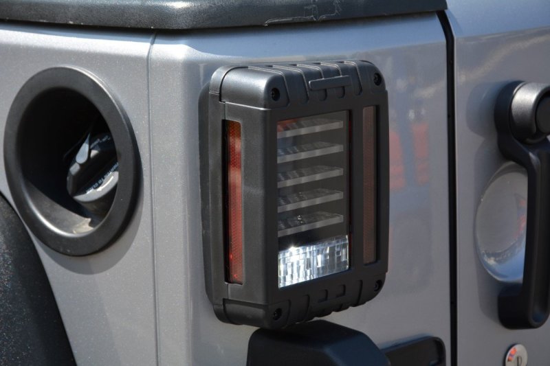 DV8 Offroad 07-18 Jeep Wrangler JK Octagon LED Tail Light Tail Lights DV8 Offroad