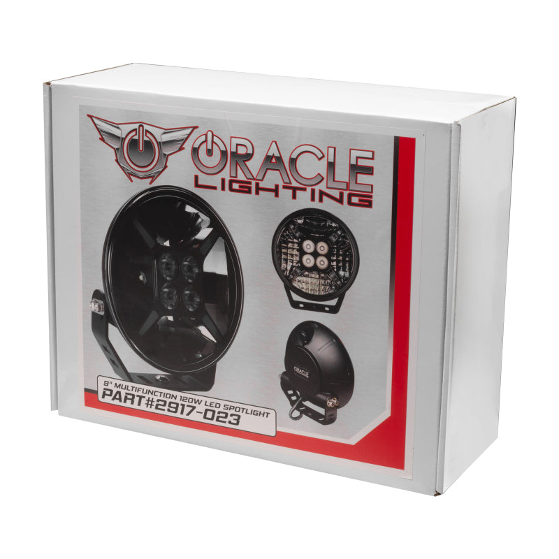 Oracle Multifunction 120w LED Spotlight (Round Post Mount) Light Bars & Cubes ORACLE Lighting