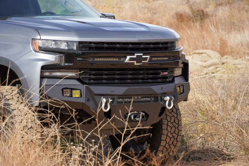 DV8 Offroad 19-21 Chevrolet Silverado 1500 SPEC Series Front Bumper Bumpers - Steel DV8 Offroad