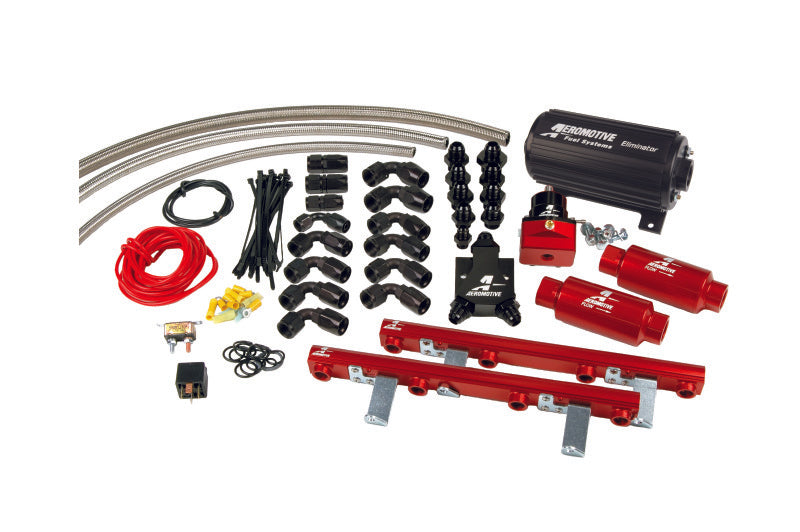 Aeromotive 96-98.5 Ford DOHC 4.6L Eliminator Fuel System (Includes Eliminator Pump) Fuel Systems Aeromotive