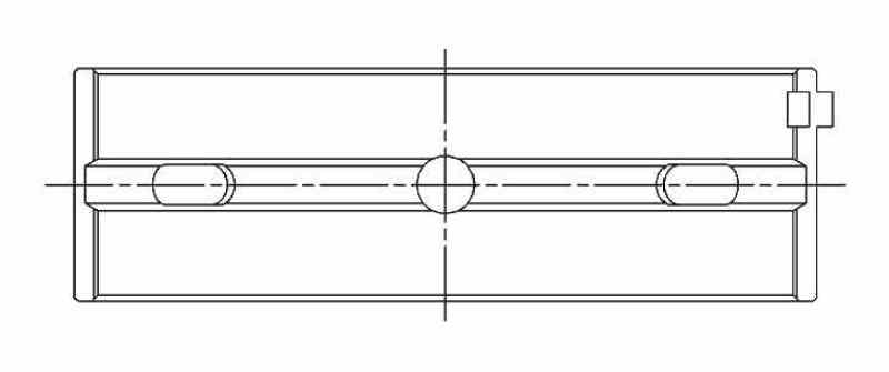 ACL Nissan VQ35DE 3.5L-V6 0.25 Oversized High Performance Main Bearing Set Bearings ACL