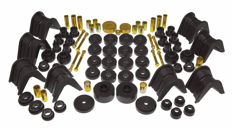 Prothane 66-77 Ford Bronco Total Kit - Black Bushings - Full Vehicle Kits Prothane