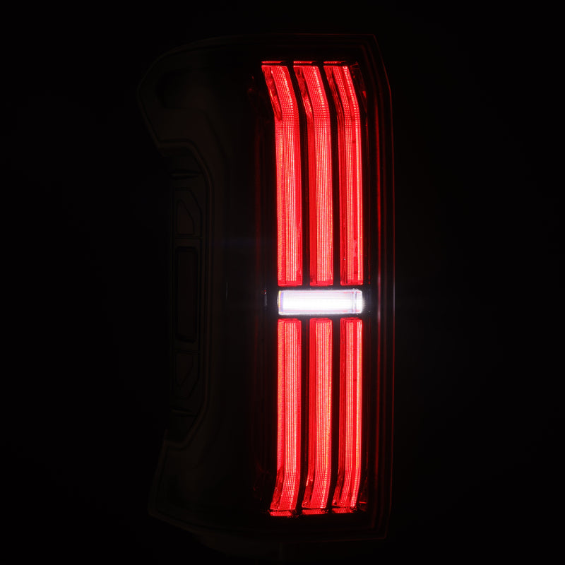 AlphaRex 24-25 Toyota Tacoma NOVA-Series LED Prismatic Tail Lights - Black Tail Lights AlphaRex