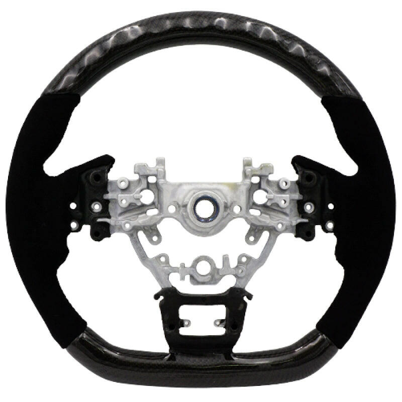 BLOX Racing 22+ Subaru Carbon/Alcantara Steering Wheel Black Stitching Steering Wheels BLOX Racing