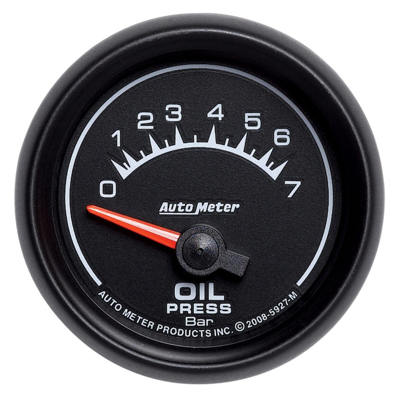 Autometer ES 52.4mm 0-7 Bar Oil Pressure SSE Gauge Gauges AutoMeter