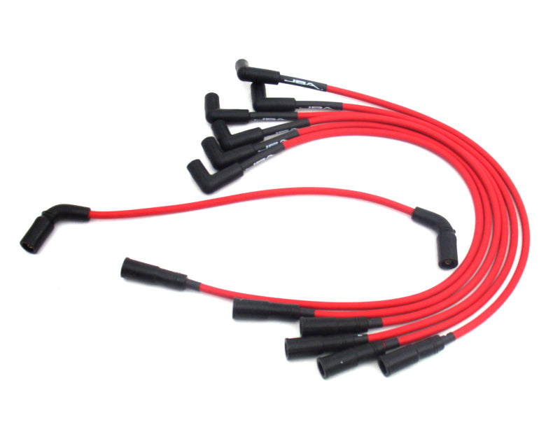 JBA 96-05 GM 4.3L Full Size Truck Ignition Wires - Red Spark Plug Wire Sets JBA