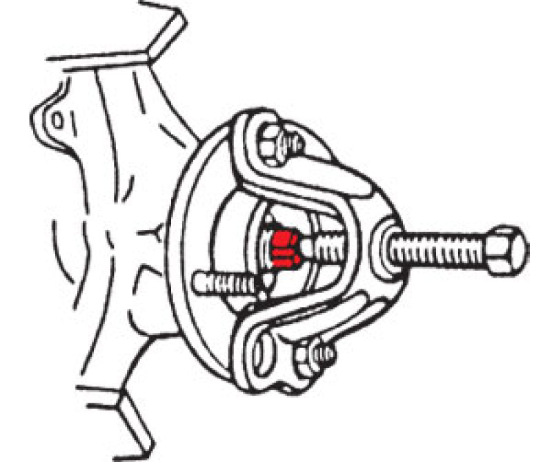 SPC Performance JAM NUT FOR 498 Tools SPC Performance