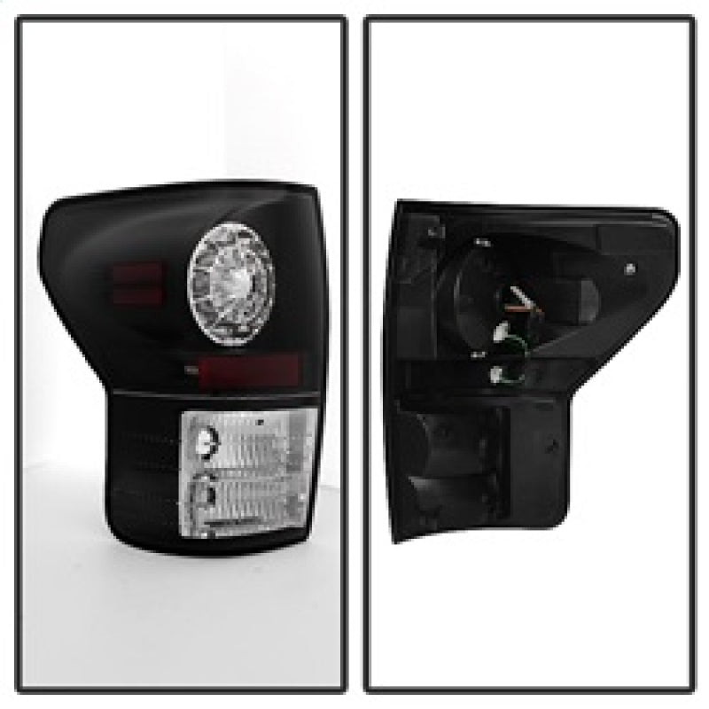 Spyder Toyota Tundra 07-13 LED Tail lights Black ALT-YD-TTU07-LED-BK Tail Lights SPYDER