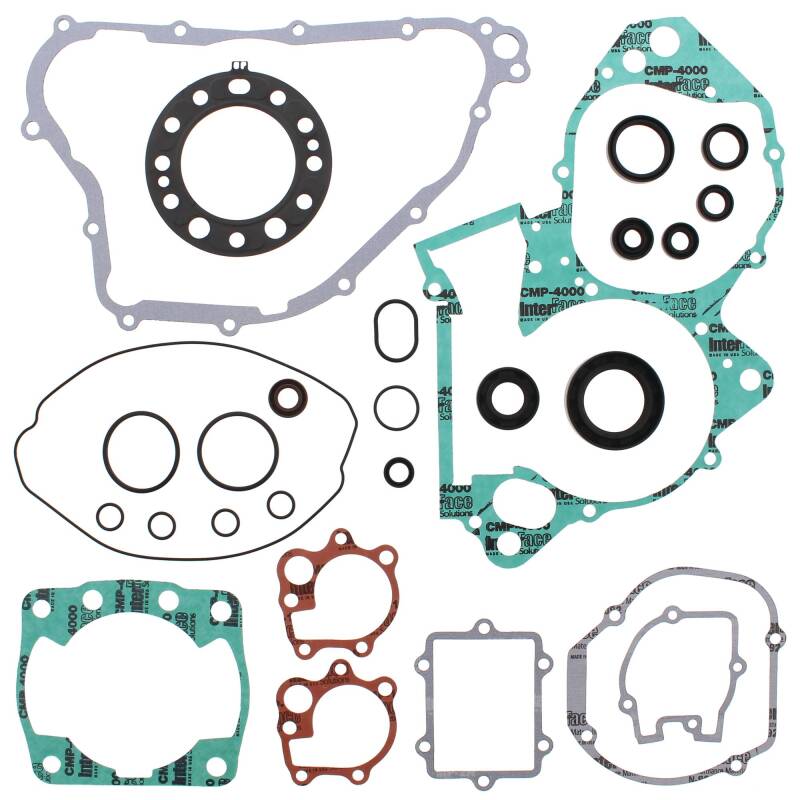 Vertex Gaskets 05-07 Honda CR250R Complete Gasket Kit w/ Oil Seals Engine Hardware Vertex Pistons