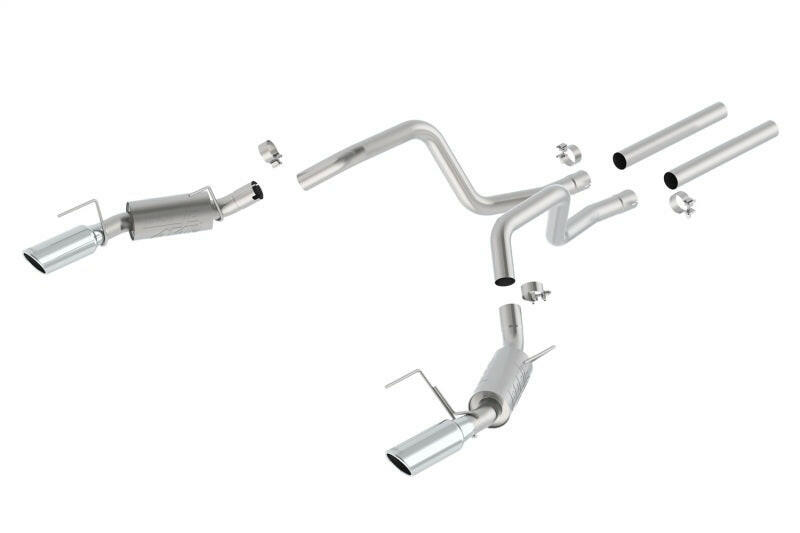 Borla 2010 Mustang GT 4.6L V8 ATAK Catback Exhaust Catback Borla