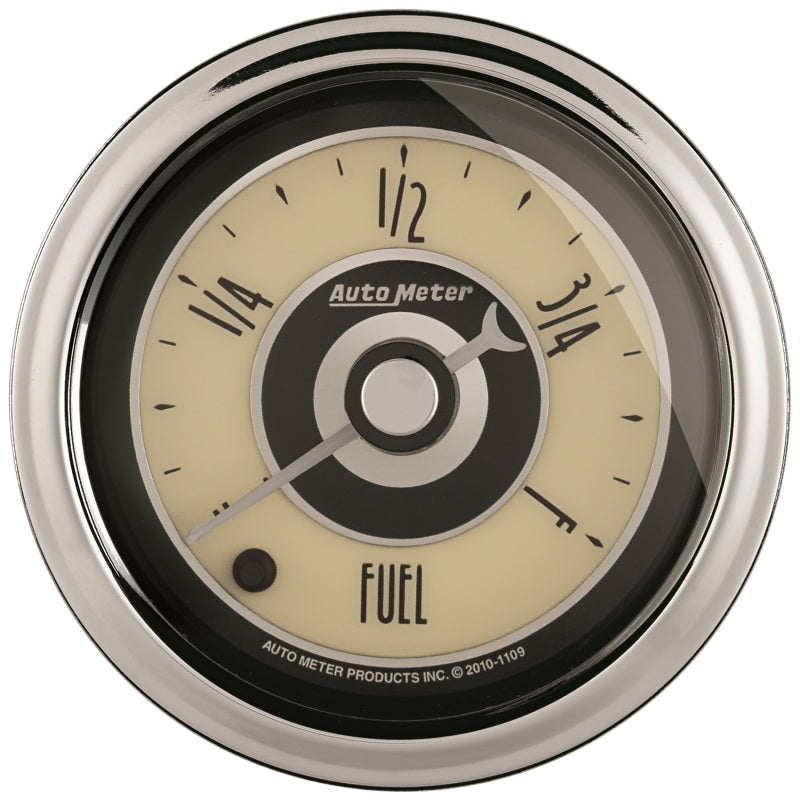 AutoMeter Gauge Fuel Level 2-1/16in. Programmable Cruiser Ad Gauges AutoMeter