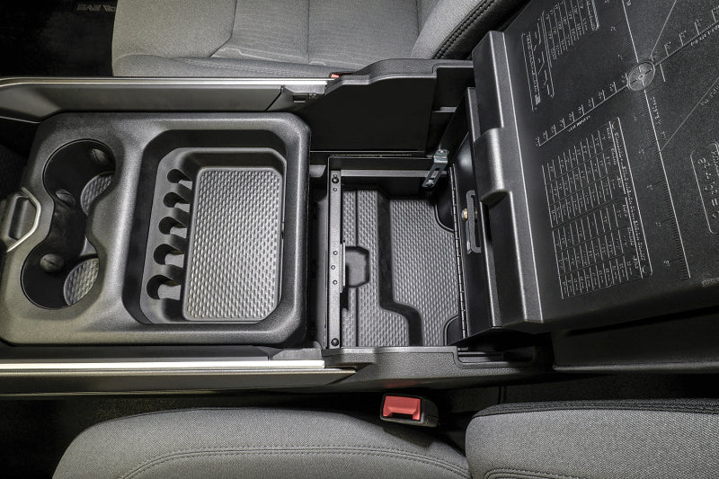 Tuffy Console Safe W/ Keyed Lock For Ram Trucks W/ Sliding Tray Console Cargo Boxes & Bags Tuffy Products