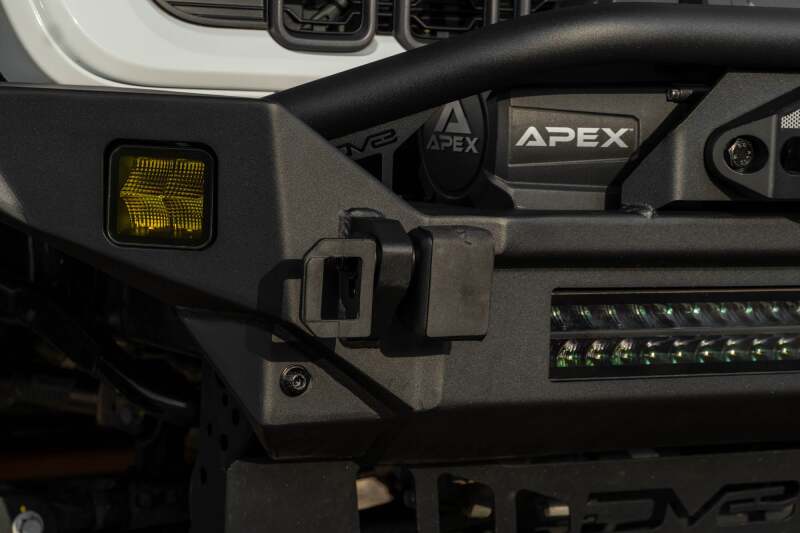 DV8 Offroad Universal Quick Release D-Ring License Plate Mount License Plate Relocation DV8 Offroad