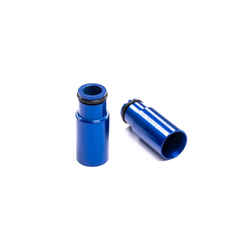 Injector Dynamics +26mm Bottom Adapter 14mm Lower O-Ring - Blue Fuel Injector Adapters Injector Dynamics