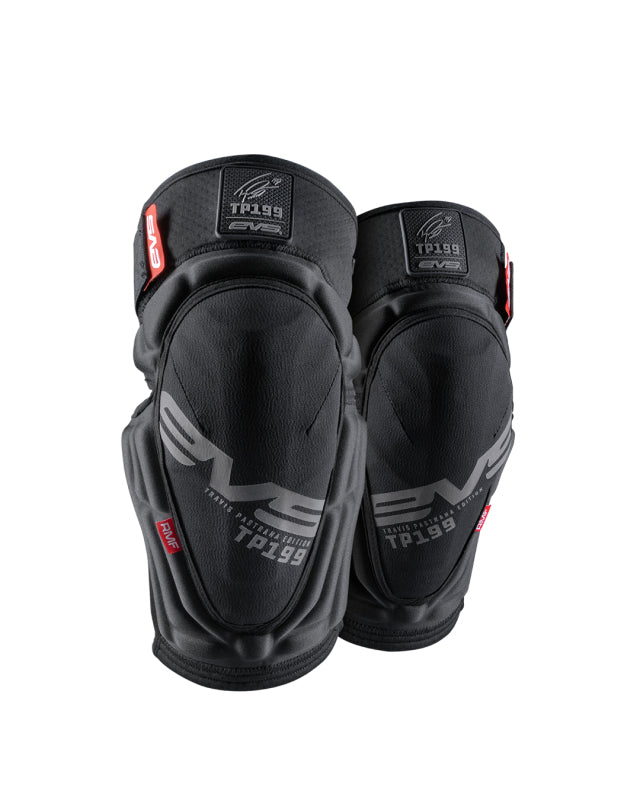 EVS TP199 Lite Knee Guard Blackout Black -Large/XL Body Protection EVS