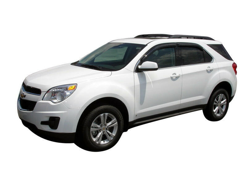 AVS 10-17 Chevy Equinox Ventvisor Outside Mount Window Deflectors 4pc - Smoke Wind Deflectors AVS