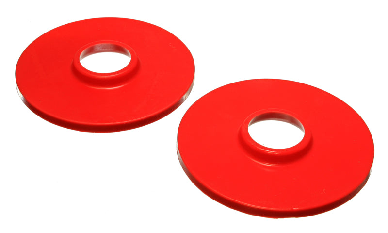 Energy Suspension 97-06 Jeep Wrangler YJ & TJ Red Rear Coil Spring Isolator Set Bushing Kits Energy Suspension