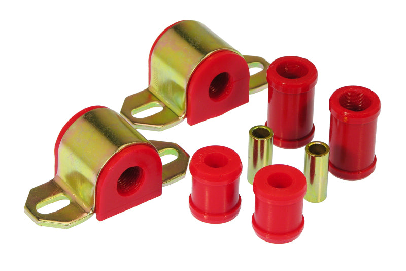 Prothane 67-81 Chevy Camaro/Firebird Rear Sway Bar Bushings - 3/4in 2-Bolt - Red Sway Bar Bushings Prothane