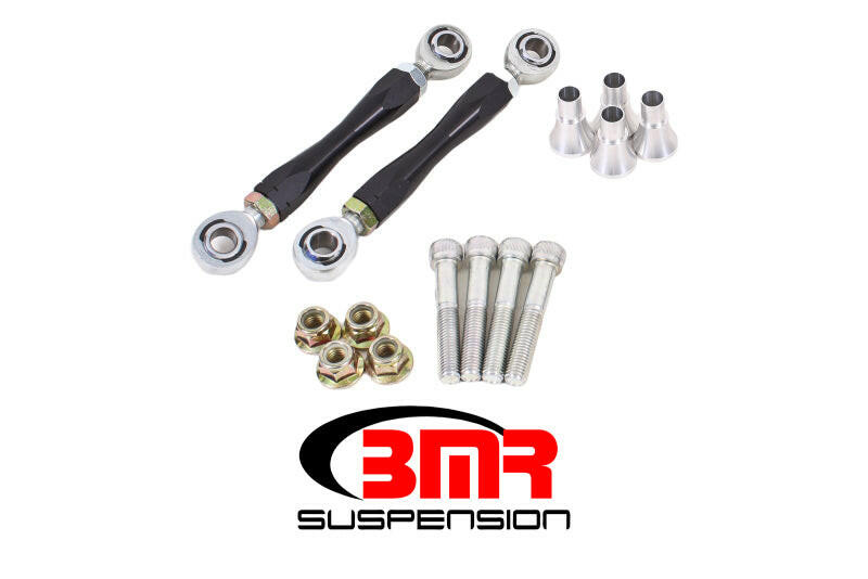 BMR 08-17 Challenger Front Sway Bar End Link Kit - Black Suspension Arms & Components BMR Suspension