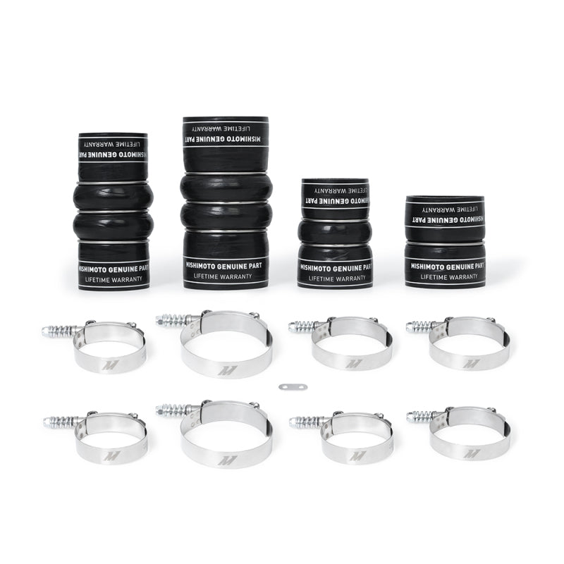 Mishimoto 17-19 GM 6.6L Duramax L5P Factory-Fit Boot Kit Silicone Couplers & Hoses Mishimoto