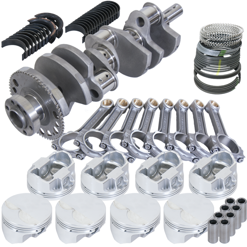Eagle Chevy LS1 4.000in Crank 58 Tth Reluctor 6.125in I-Beam Rods 3.900in Pistons Rotating Assembly Rotating Assemblies Eagle