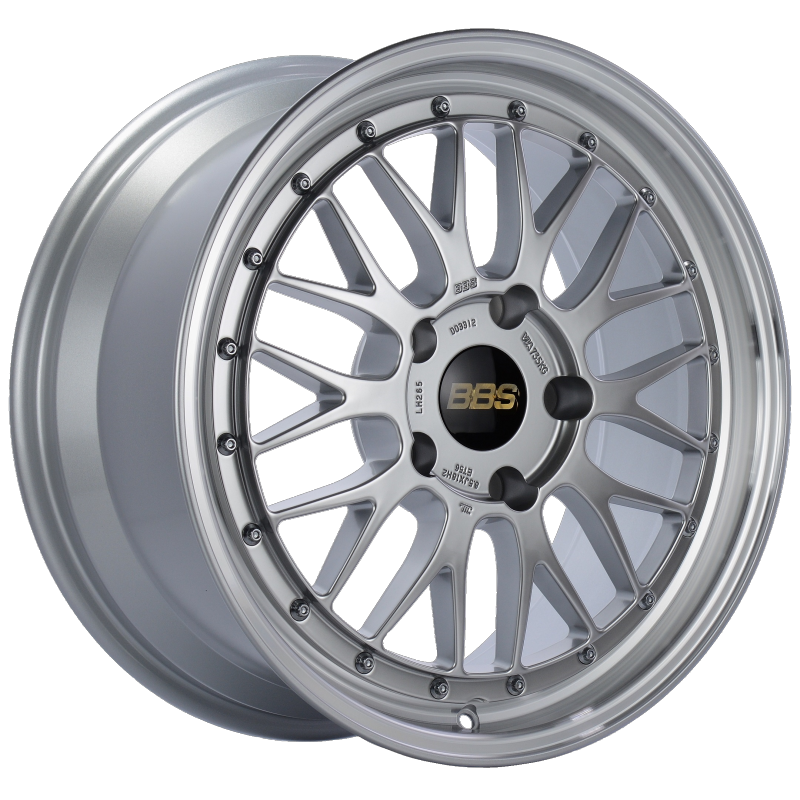 BBS LM 18x8.5 5x130 ET56 CB71.6 Diamond Silver Center Diamond Cut Lip Wheel Wheels - Forged BBS