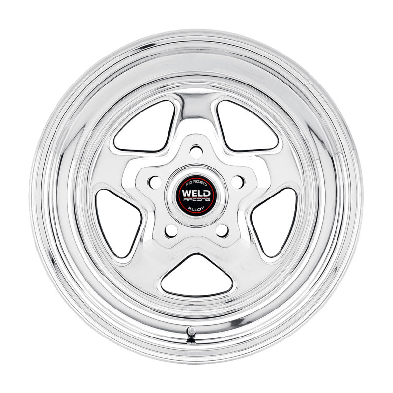 Weld ProStar 15x9 / 5x4.75 BP / 4.5in. BS Polished Wheel - Non-Beadlock Wheels - Forged Weld