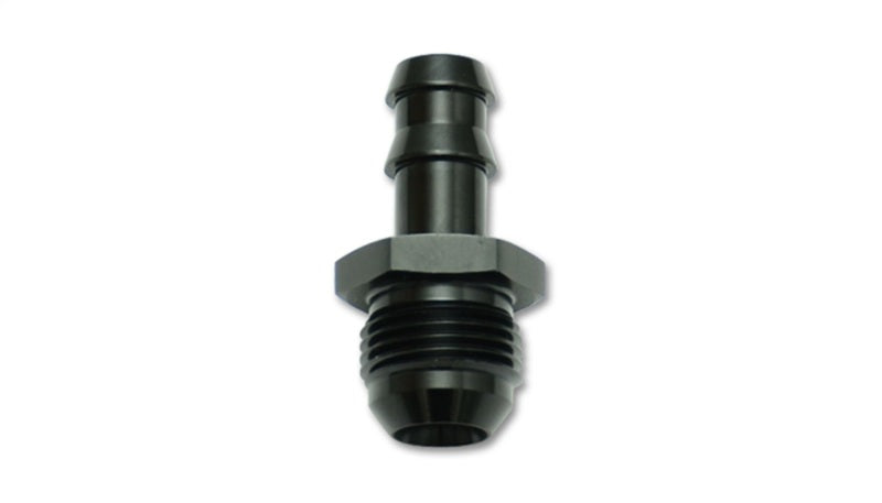 Vibrant -8 AN to 1/2in Barb Straight Fitting - Aluminum Fittings Vibrant