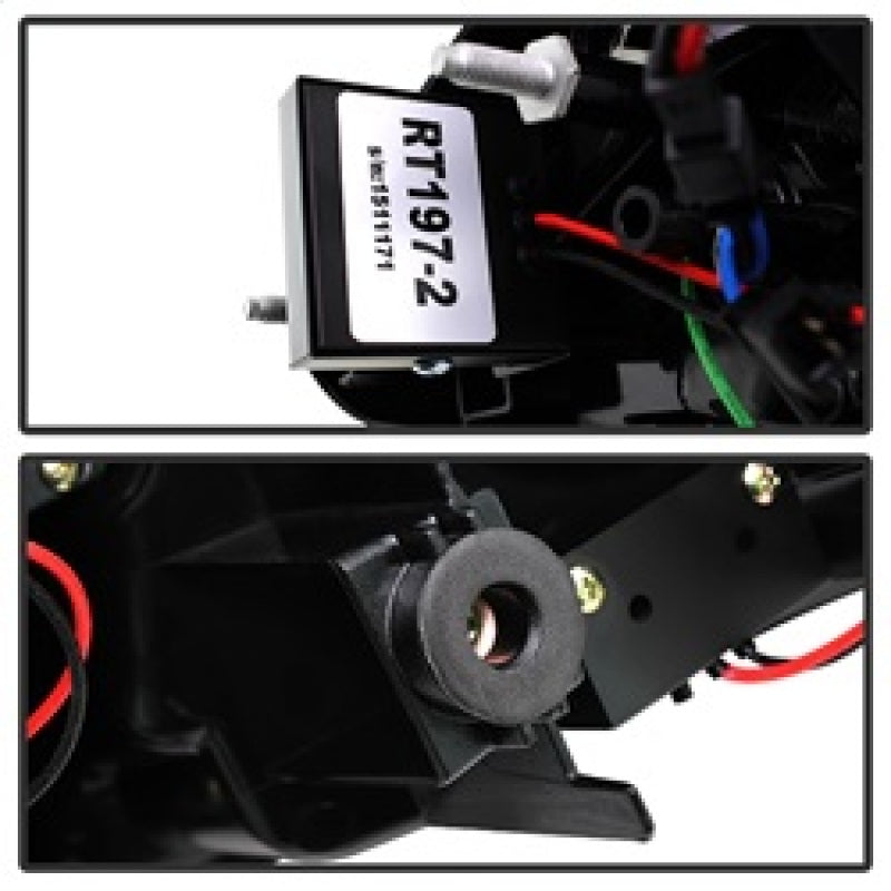 Spyder Audi A5 08-12 LED Tail Lights Black ALT-YD-AA508-LED-BK Tail Lights SPYDER