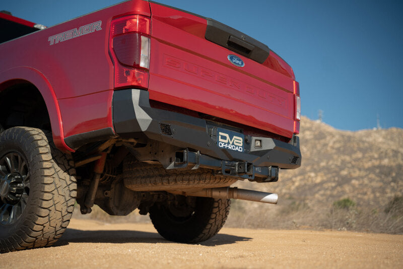 DV8 Offroad 2017-2025 Ford Super Duty Spec Series Rear Bumper Bumpers - Steel DV8 Offroad