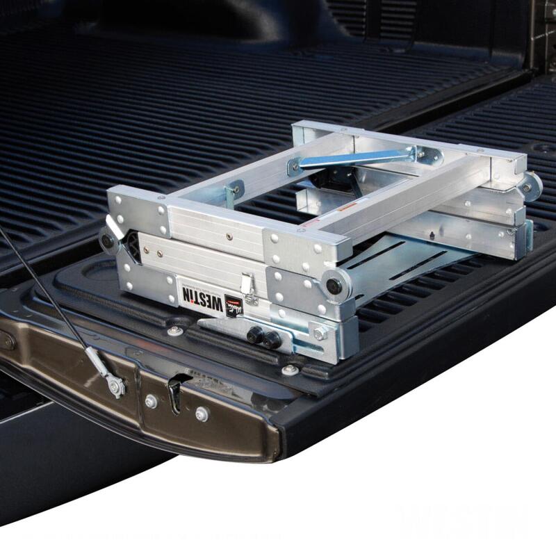 Westin Truck-Pal Tailgate Ladder - Aluminum Truck Steps Westin