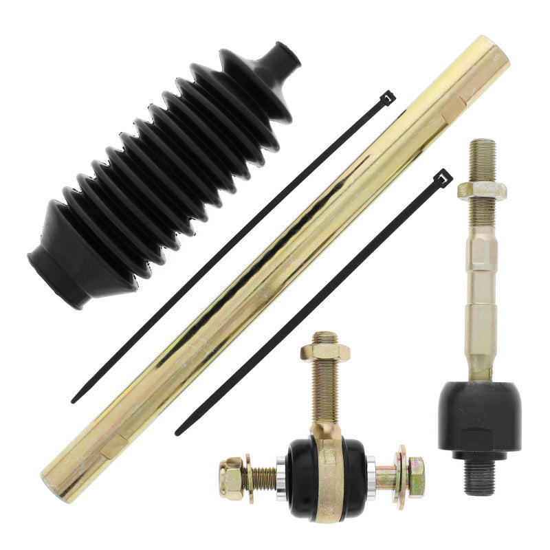 QuadBoss 13-18 Can-Am Maverick 1000R Steering Rack Tie Rod Assembly Kit - Right Inner and Outer Tie Rods QuadBoss