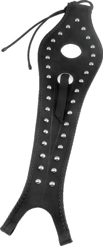 Mustang 04-21 Harley Sportster Tank Bib w/Studs - Black Tank Bibs Mustang Motorcycle