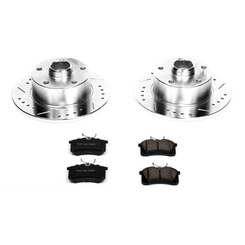 Power Stop 97-01 Audi A4 Rear Z23 Evolution Sport Brake Kit Brake Kits - Performance D&S PowerStop