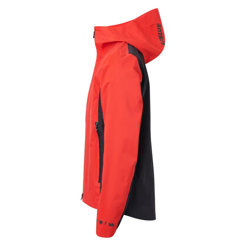 USWE Waterproof MTB Jacket Flame Red - Small Jackets - Textile USWE