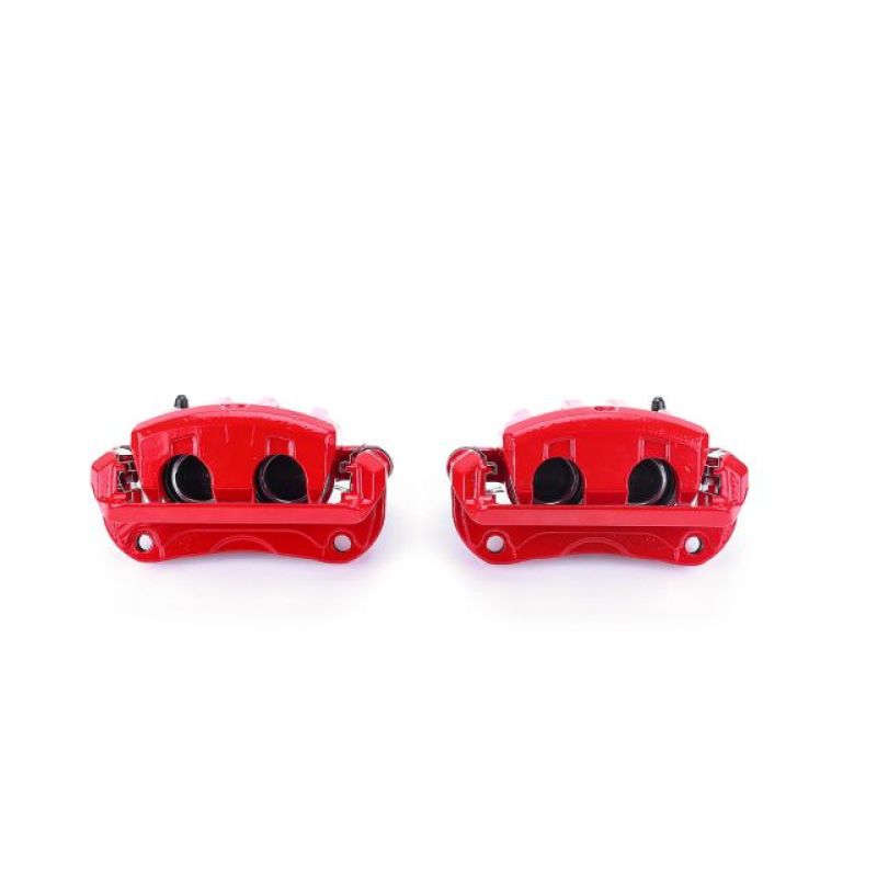 Power Stop 04-09 Nissan Quest Front Red Calipers w/Brackets - Pair Brake Calipers - Perf PowerStop