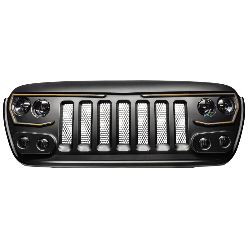Oracle VECTOR Series Full LED Grille - Jeep Wrangler JL/JT - NA Light Accessories and Wiring ORACLE Lighting