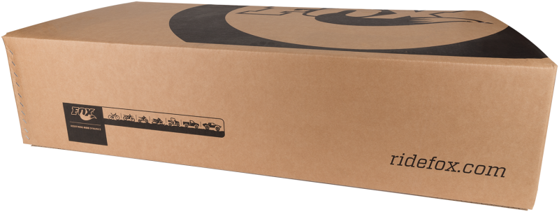 Fox 17+ Ford SD 2.5 Factory Series Rear Shock Set w/DSC / 2-3.5in Lift Shocks and Struts FOX