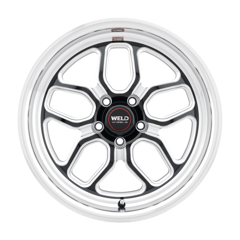 Weld S107 17X7 Laguna 5X120.7 ET00 BS4.00 Gloss Black MIL Dia 78.1 Wheels - Cast Weld