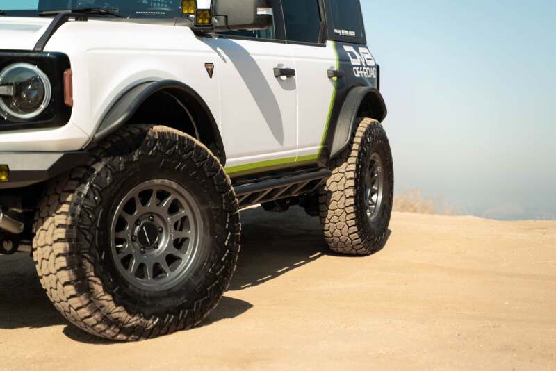 DV8 Offroad 2021+ Ford Bronco (excl. 2-Door/Raptor) FS-15 4-Door Rock Sliders V2 Body Armor & Rock Rails DV8 Offroad