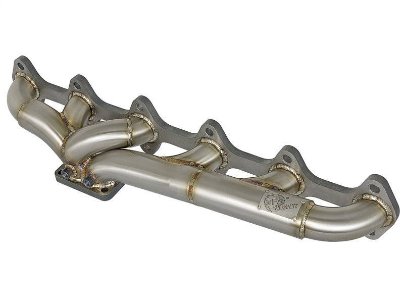aFe Twisted Steel Header w/ T4 Turbo Manifold 03-07 Dodge Diesel L6-5.9L Headers & Manifolds aFe