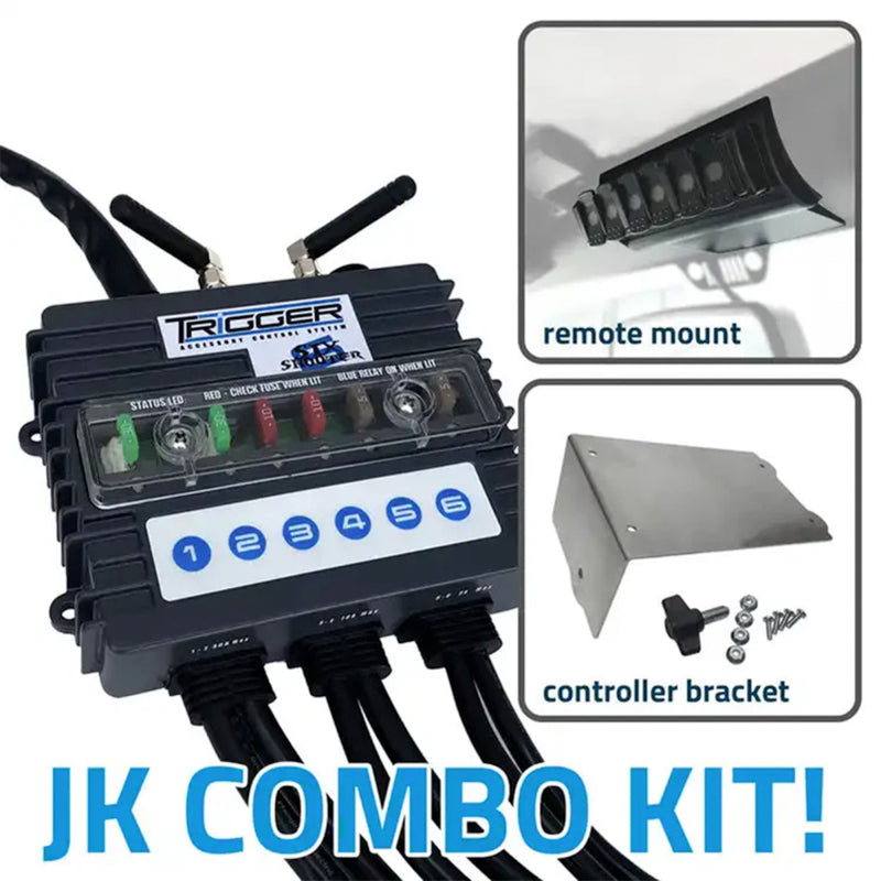 Oracle Trigger 6 Shooter Jeep Jk Combo Kit Switch Panels ORACLE Lighting