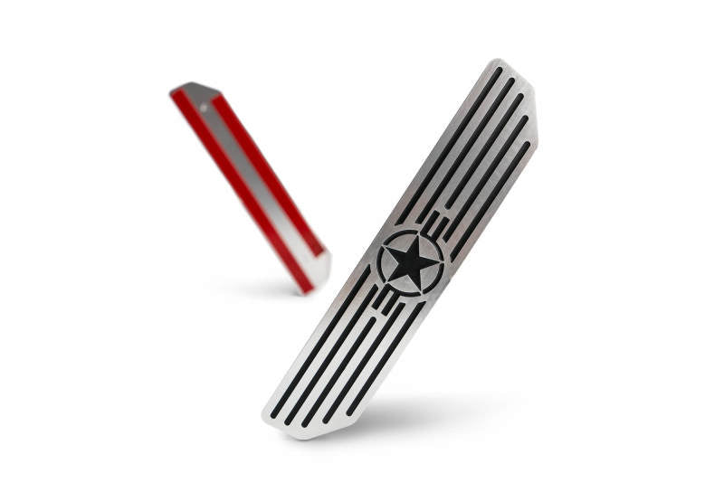 DV8 Offroad 2018-2019 Jeep Gladiator JL Rear Sill Plates Body Armor & Rock Rails DV8 Offroad