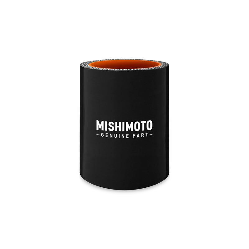 Mishimoto 2.75in Black Straight Coupler Silicone Couplers & Hoses Mishimoto