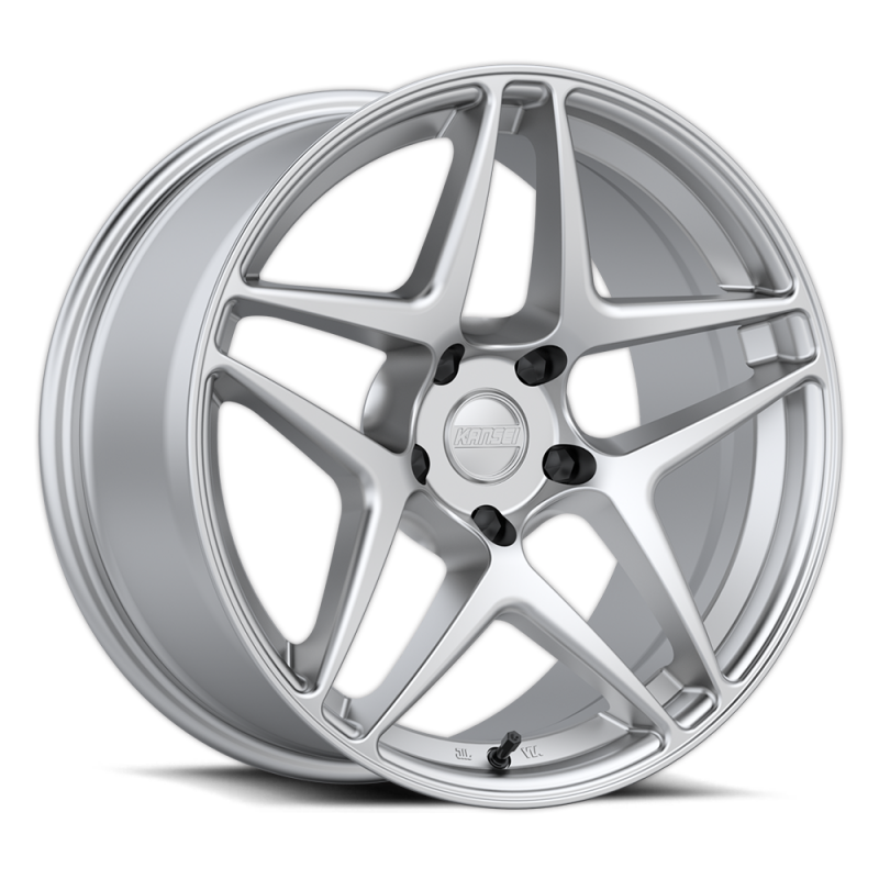 Kansei K15H Astro 19x9.5in / 5x114.3 BP / 22mm Offset / 73.1mm Bore - Hyper Silver Wheel Wheels - Forged Kansei