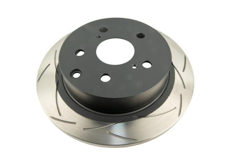 DBA 2005+ Toyota RAV4 Slotted Street Series Rear Brake Rotor Brake Rotors - Slotted DBA