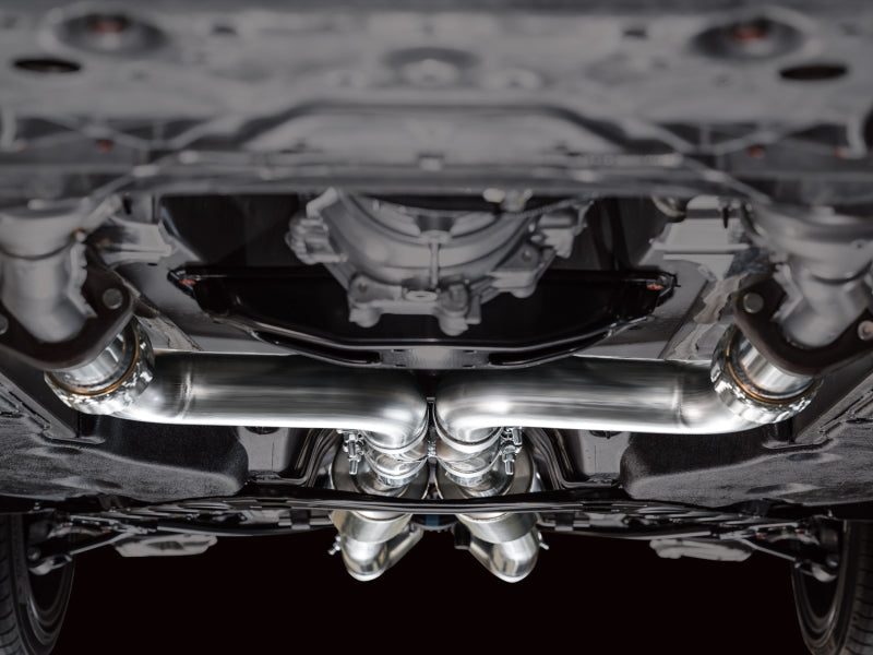 AWE Tuning 2023 Nissan Z RZ34 RWD Track Edition Cat-Back Exhaust System w/ Chrome Silver Tips Catback AWE Tuning
