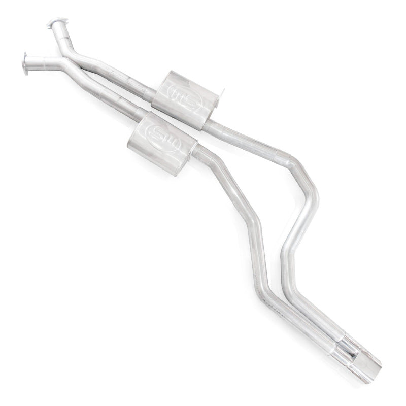 Stainless Works 2004 GTO 3in Catback Chambered Mufflers X-Pipe Slash Cut Tips Catback Stainless Works