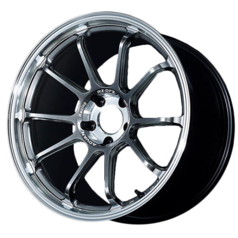 Advan RZ-DF2 Wheel 20x9 5x112 40mm- Titanium Black Wheels - Forged Advan